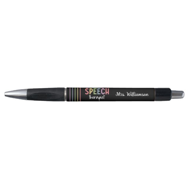 Custom SLP Speech Pathologist Speech Therapist Pen (Front)