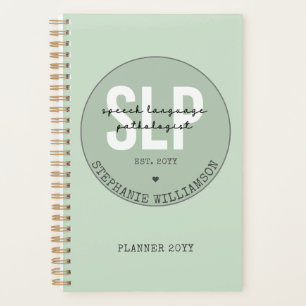 Custom SLP Speech Pathologist Speech Therapist Planner