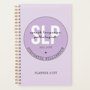 Custom SLP Speech Pathologist Speech Therapist Planner