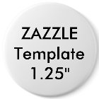 Custom Small 1.25" Round Button Pin