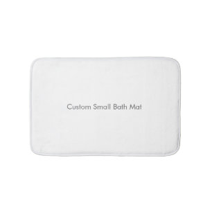Custom Small Bath Mat