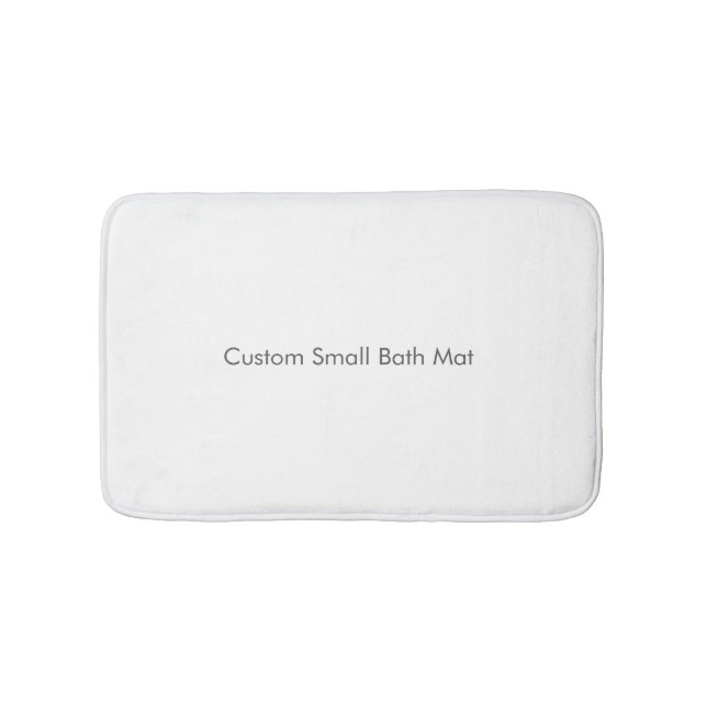 Custom Small Bath Mat (Front)