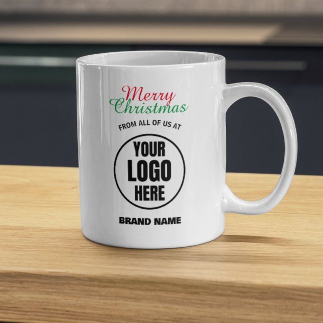 Custom Small Business Promotional Christmas Gift Coffee Mug (Creator Uploaded)