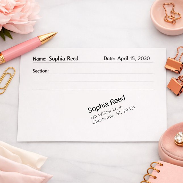 Custom Small Business Return Address Stamp (Creator Uploaded)