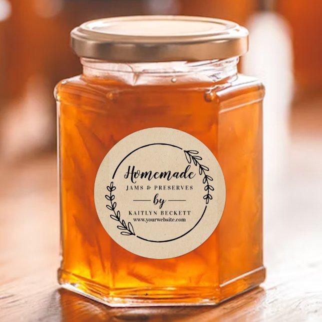 Custom Small Business Supplies Packaging Classic Round Sticker (Creator Uploaded)