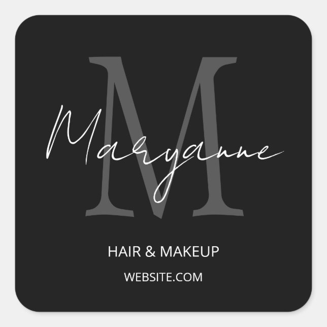 Custom Small Business Supplies Square Sticker (Front)