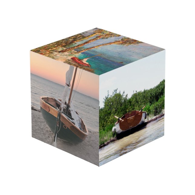 Custom Small Photo Cube (Front Angled)