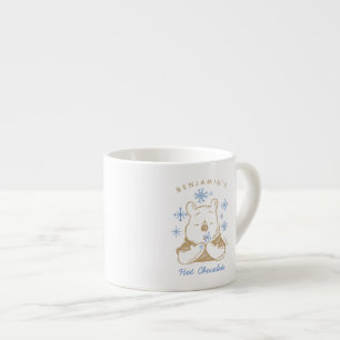 Custom Snowflake Winnie the Pooh Hot Chocolate Espresso Cup