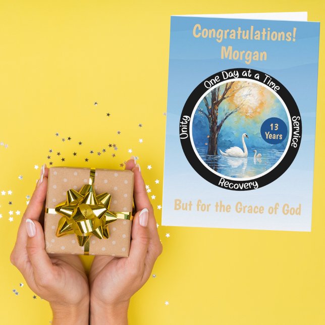 Custom Sobriety Milestone Card | Spiritual AA Card (Creator Uploaded)