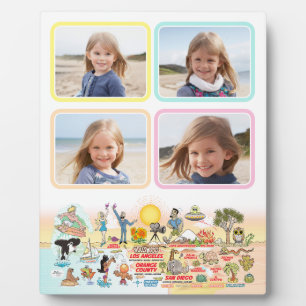 Custom SoCal 8x10 - 4 Up Plaque