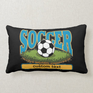 Custom Soccer Lumbar Pillow