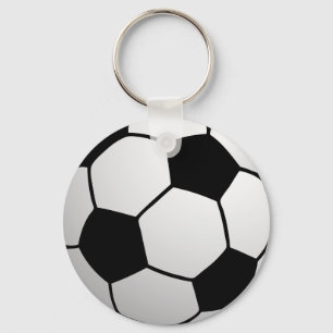 Custom SoccerBall for soccer Teams and Soccer Fans Keychain