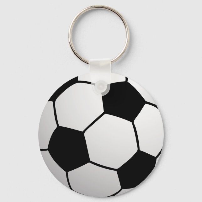 Custom SoccerBall for soccer Teams and Soccer Fans Keychain (Front)