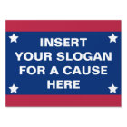Custom Social Justice Yard Sign Political Campaign