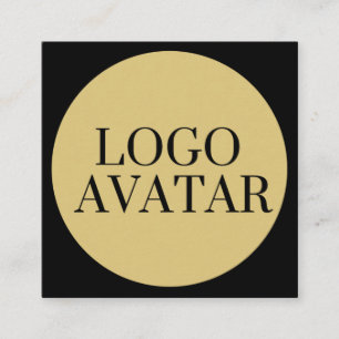 CUSTOM SOCIAL MEDIA ICONS AVATAR LOGO BUSINESS SQUARE BUSINESS CARD