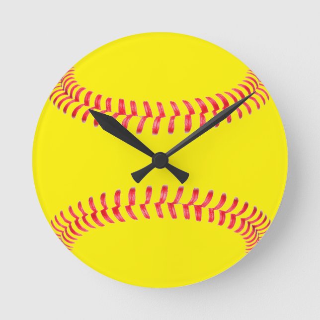 Custom Softball Clock (Front)