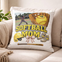 Custom Softball Mom Photo Collage