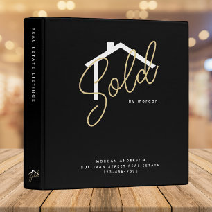 Custom Sold By Real Estate Agent Binder