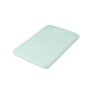 Custom Solid Light Mint Green Colour Bath Mat