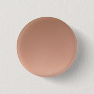 Custom Solid Peach Poker Chip 1 Inch Round Button