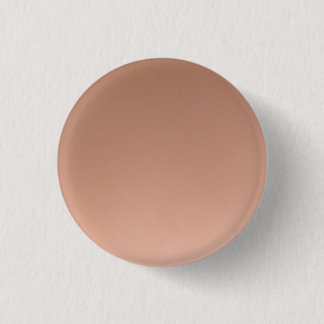Custom Solid Peach Poker Chip 1 Inch Round Button