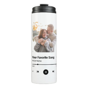 Custom Song Favorite Song One Photo  Coffee Mug