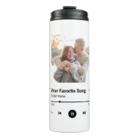 Custom Song Favourite Song One Photo  Coffee Mug
