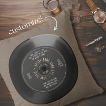 Custom Song Vinyl Record Retro Fathers Day Grandpa