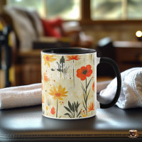 Custom Spa Business Mug - Nature Inspired design