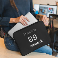 Custom Spain National Soccer Professional Mono