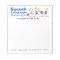 Custom Speech Pathologist's Colourful Kids Note Pa