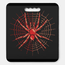 Custom Spider Design Stadium Seat Cushion