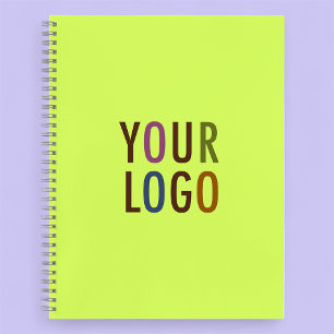 Custom Spiral Notebook Business Logo No Minimum