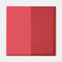 Custom Split Red Magnet – Matte & Grain Design