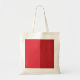 Custom Split Vertical Red Tote Bag