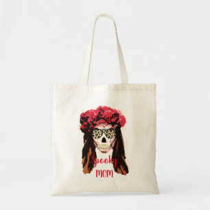 Custom Spooky MOM Broom Funny Gift Cool Aesthetic Tote Bag