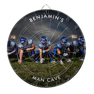 Custom Sports Photo Personalized Dart Board