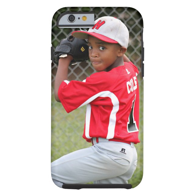 Custom Sports Player Photo iPhone 6 Shell Case (Back)