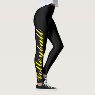 custom sports volleyball womens, for girls leggings