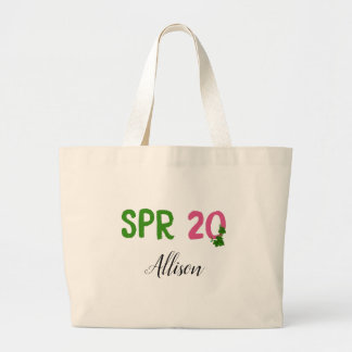Custom SPR 20 AKA Sorority Canvas Tote