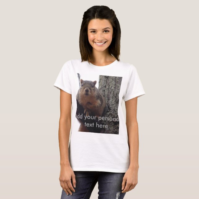 Custom squirrel shirt personalized (Front Full)