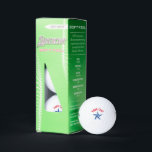 Custom Srixon Soft Feel golf ball with your name<br><div class="desc">Custom Srixon Soft Feel golf ball with your name. Personalized golf ball set gift for men and women. Cool sports gift for Birthday or Christmas. Add your own quote or monogram letters. Also available on other high quality golfing brands. Nautical star symbol or custom graphic. Surprise presents for golfer, golf...</div>