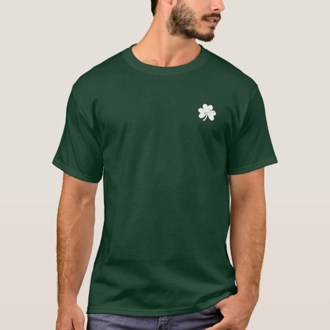 Custom St Patrick's Day Men's Basic T-Shirt (Front)
