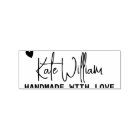 Custom stamp for handmade item