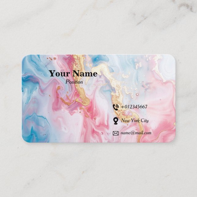 Custom Standard Business Card (Front)