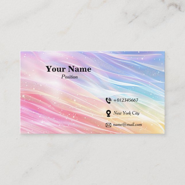 Custom Standard Business Card (Front)
