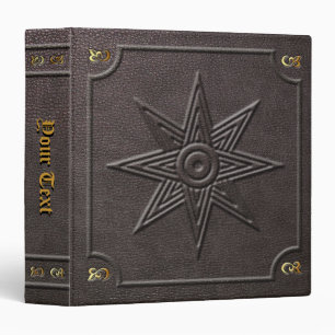 Custom Star of Ishtar Book of Shadows Binder