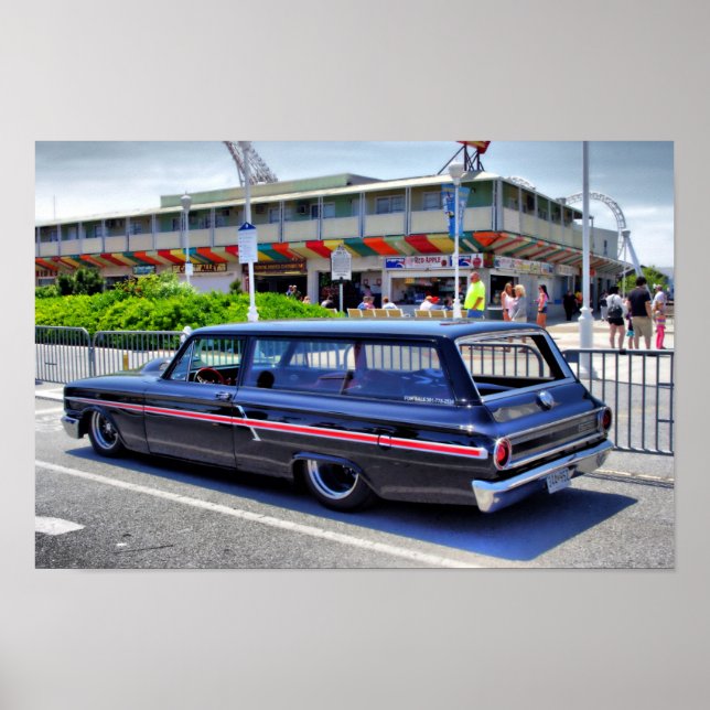 Custom Station Wagon Poster (Front)