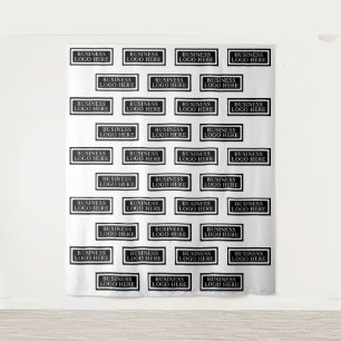 Custom Step and Repeat Fabric Backdrop Tapestry