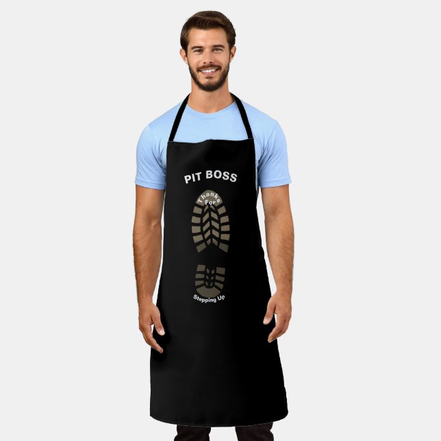 Custom Step Dad Apron - Personalized Father's Day! (Worn)
